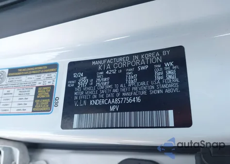 2025 Kia Seltos Ex from USA, damaged, VIN KNDERCAA8S7756416